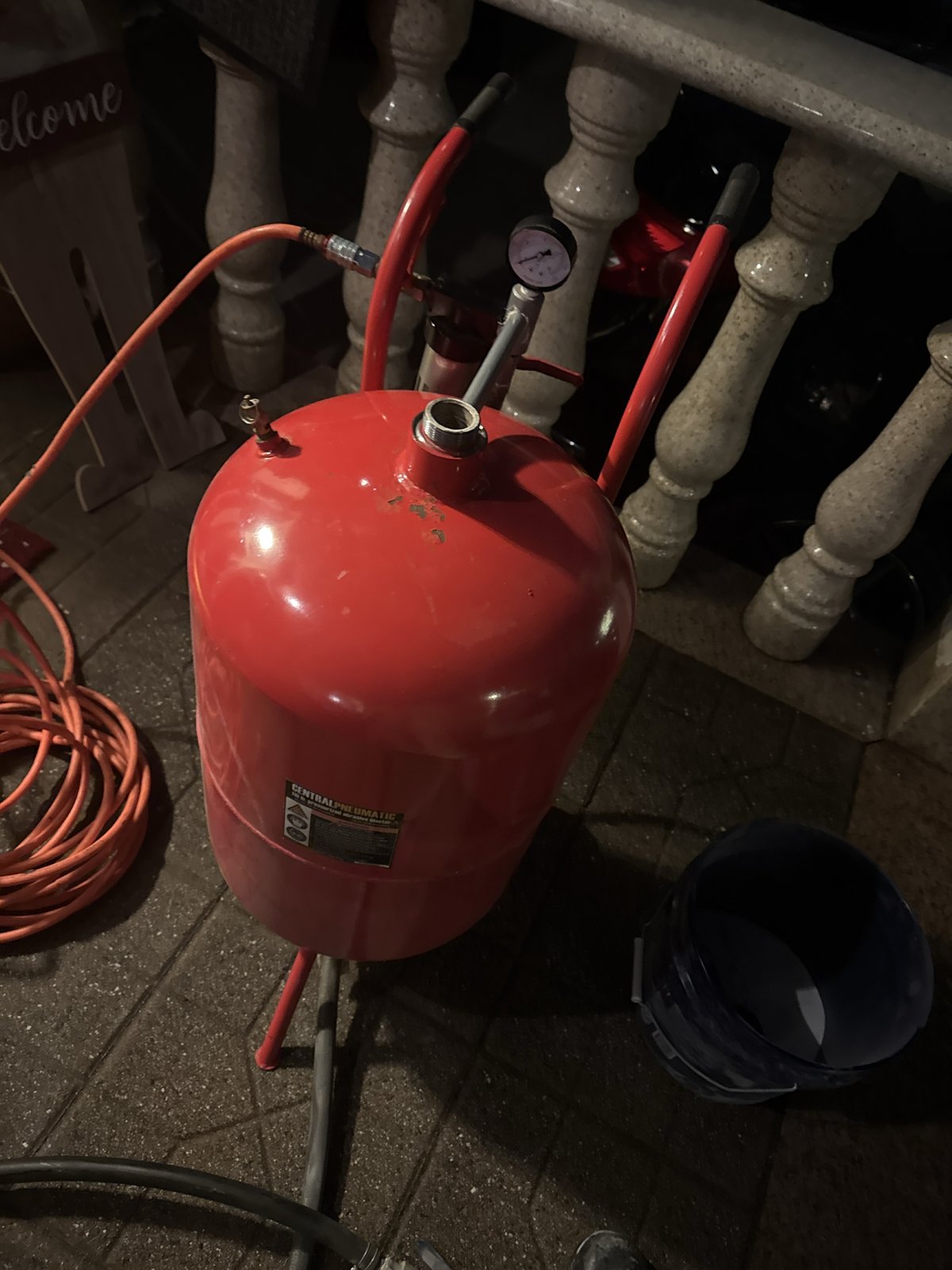 Air compressor tank