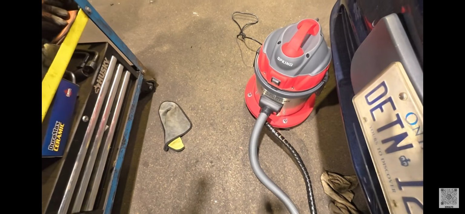 Shop vac / vacuum setup